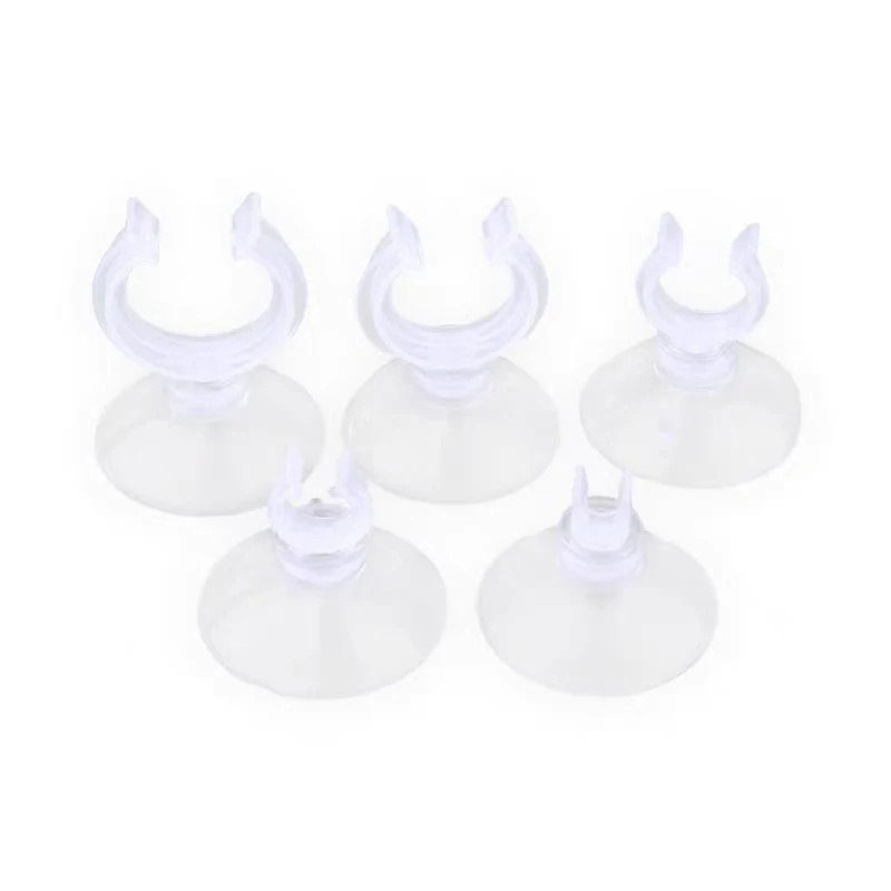 5pcs/10pcs Aquarium Suction Cup Air Tube Holder Sucker for Fish Tank Pump Oxygen Air Tube Fixing Clip Aquarium Accessories
