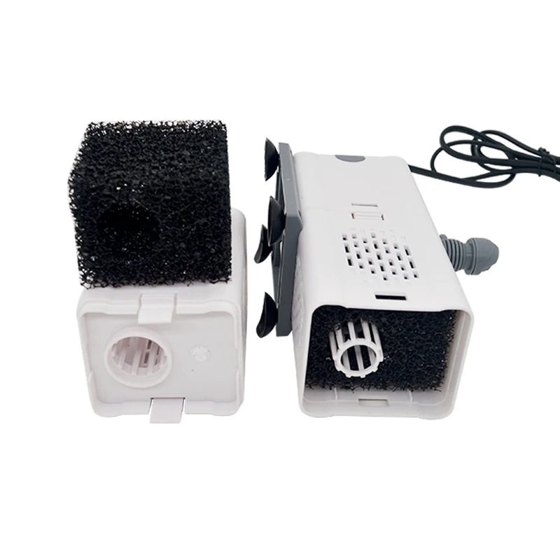 Aquarium Filter Pump Fish Tank Submersible Silent Air Oxygen Aerator Internal Water Pump Aquarium Air Pump Wave Maker 220v