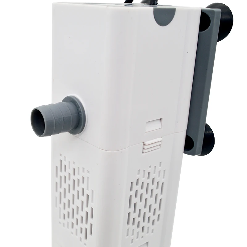 Aquarium Filter Pump Fish Tank Submersible Silent Air Oxygen Aerator Internal Water Pump Aquarium Air Pump Wave Maker 220v