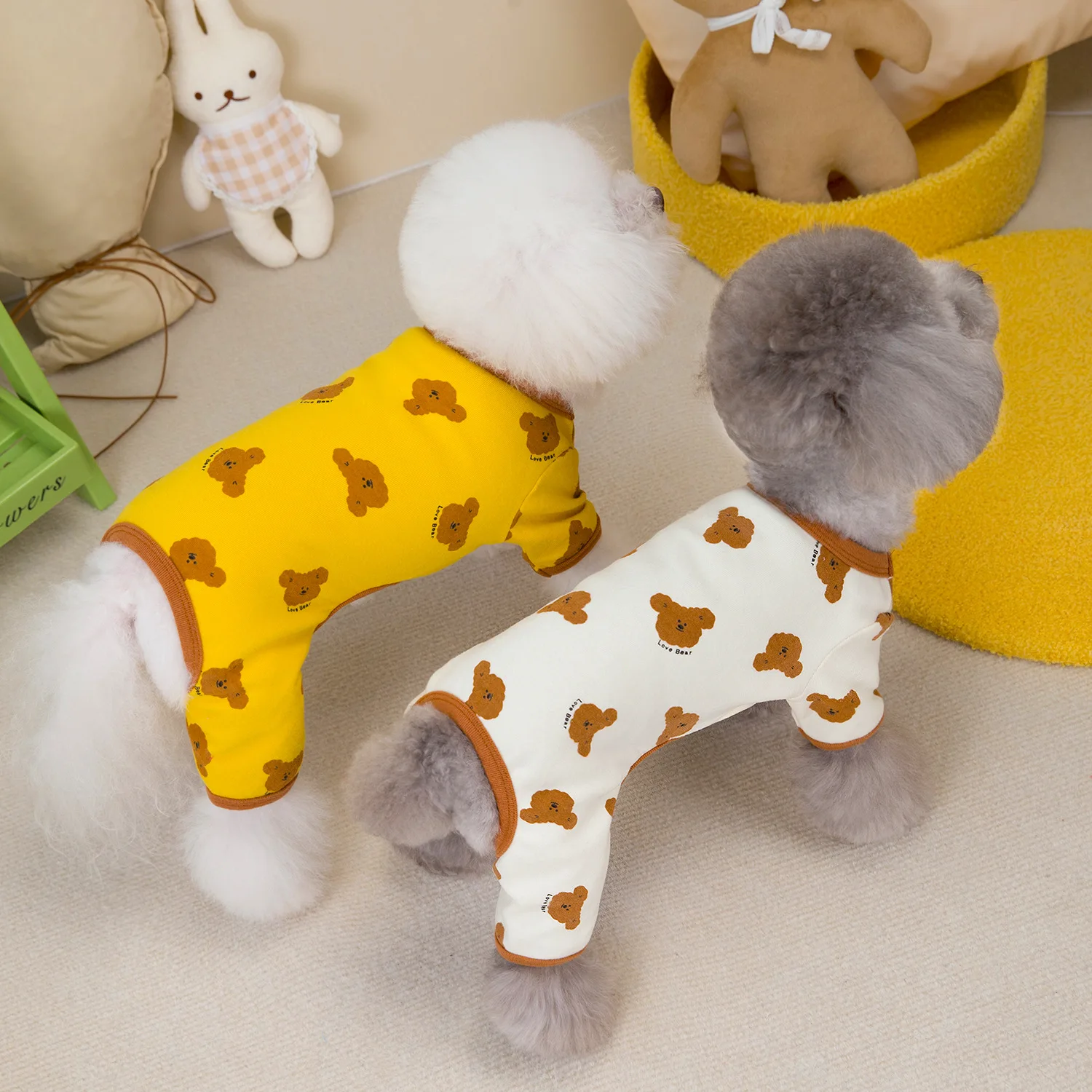 For Dogs Jumpsuit Puppy Pajamas Small Medium Pet Clothing Elegant Four Legs Clothes Chihuahua Pomeranian Costume Pet Supplies