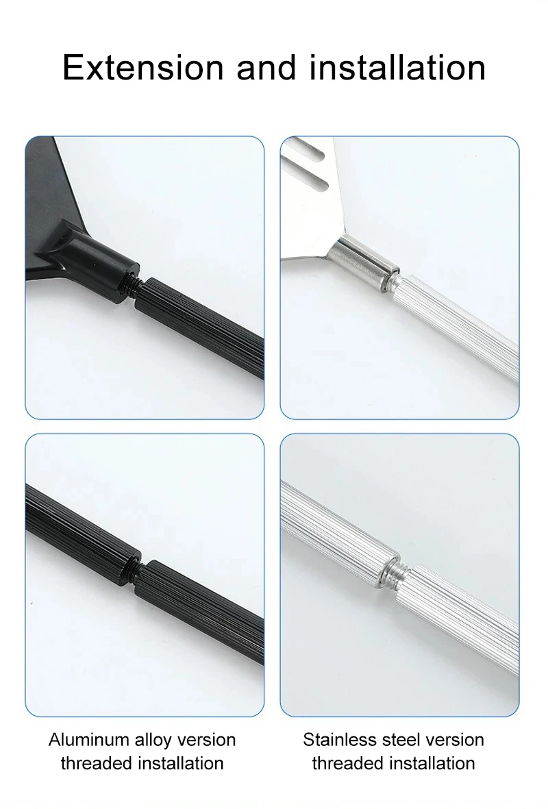 Aquarium Algae Remover Aluminum Alloy Stainless Steel Scraper Blade Fish Tank Glass Water Plant Grass Cleaning Tools Accessories