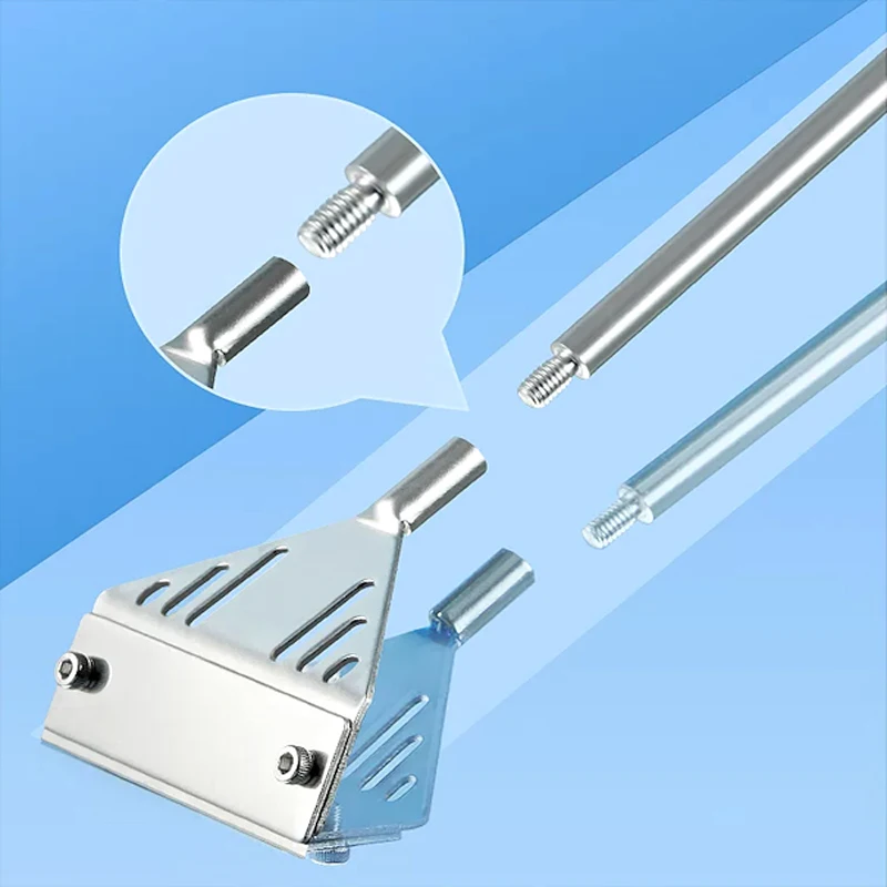Aquarium Algae Remover Aluminum Alloy Stainless Steel Scraper Blade Fish Tank Glass Water Plant Grass Cleaning Tools Accessories