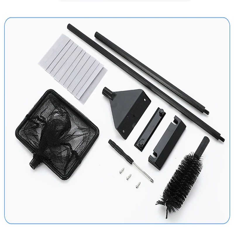 Aquarium Algae Remover Aluminum Alloy Stainless Steel Scraper Blade Fish Tank Glass Water Plant Grass Cleaning Tools Accessories