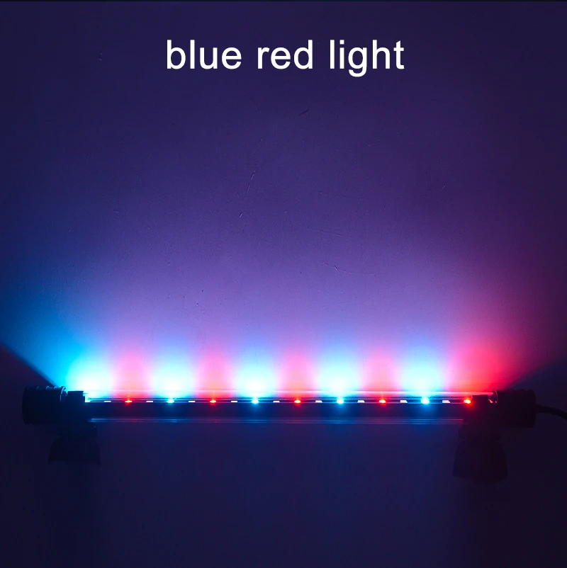 Waterproof LED Aquarium Light Fish Tank Underwater Lamp Clip Light Aquariums Decor Lighting Submersible Lamp Plant Grow 220-240V
