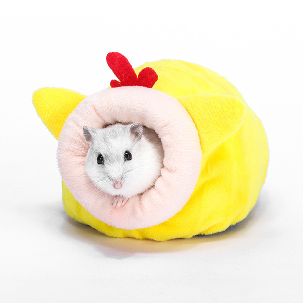 Hamster House Guinea Pig Hamster Cotton House Pet Bed House Small Animal Nest Winter Warm For Rodent/Guinea Pig/Rat/Hedgehog
