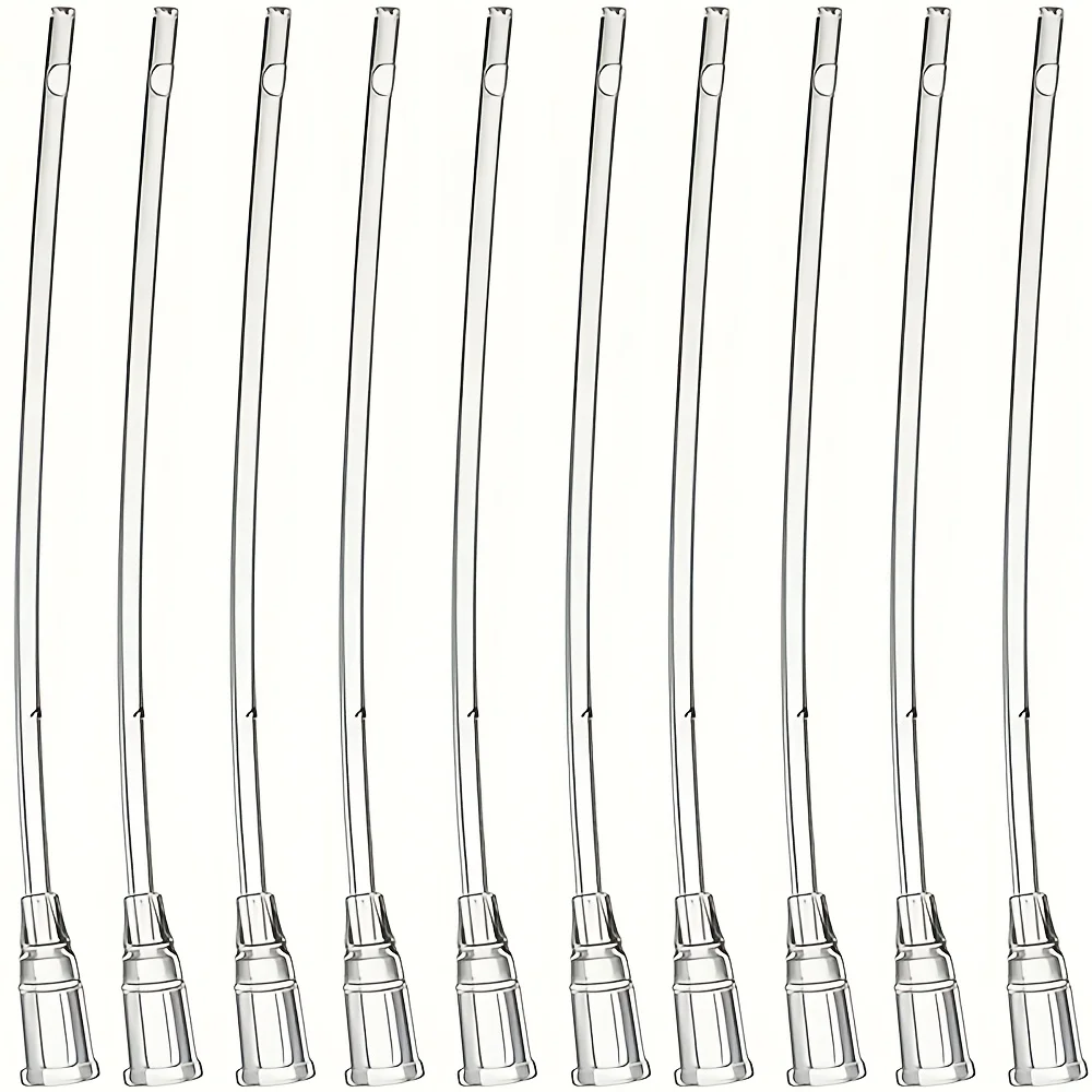 10PCS/30PCS Bird Feeder Set, Silicone Tube Artificial Feeder for Parrot and Other Pet Birds, Flexible Silicone Tube