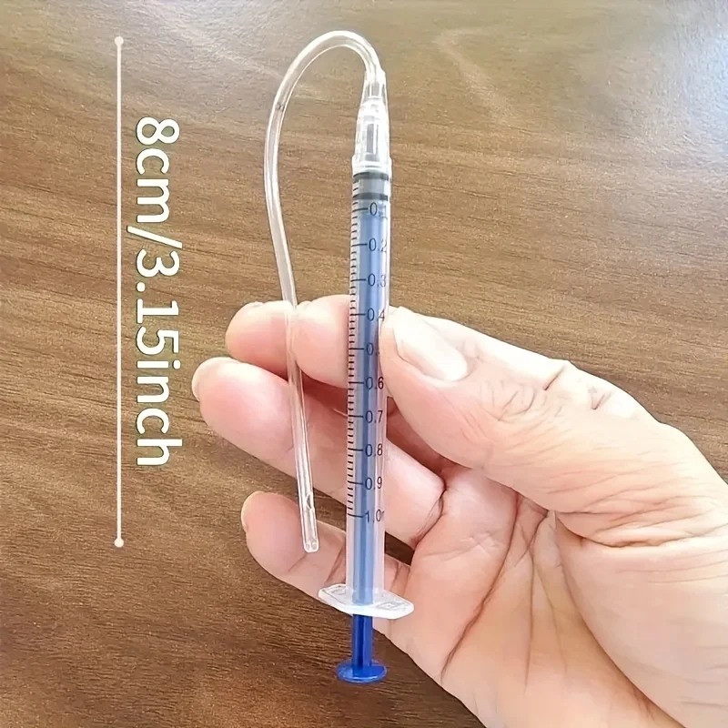10PCS/30PCS Bird Feeder Set, Silicone Tube Artificial Feeder for Parrot and Other Pet Birds, Flexible Silicone Tube