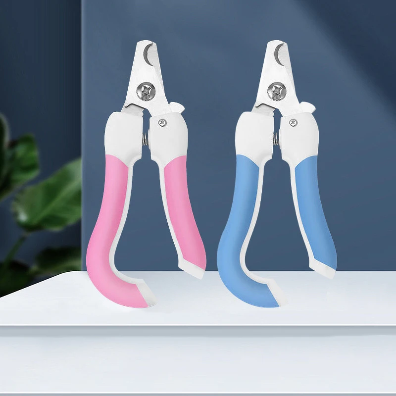 Pet Nail Clippers Pet Dog Cat Grooming Nail Scissors Stainless Steel Straight Handle Clippers Pet Supplies