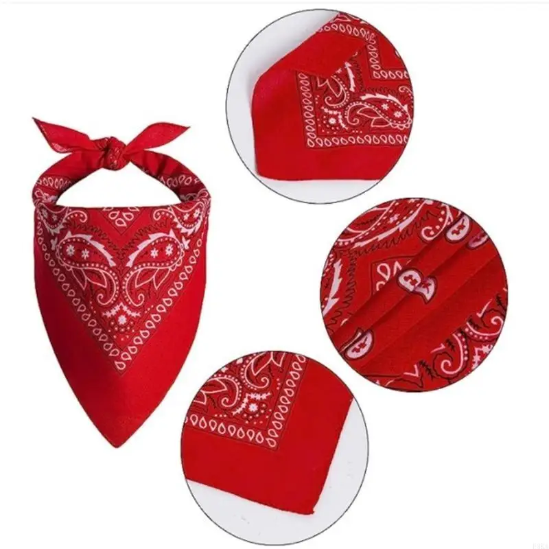 Dog Cowboy Costume Hat Bandanas Set Dogs Adjust Caps Festival Props Outfit