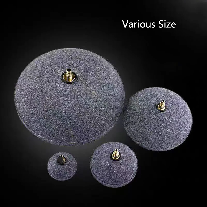 Aquarium Air Bubble Stone Aerator For Aquarium Fish Tank Pump Hydroponic Oxygen Plate Air Pump Fish Tank Accessories 60/80/100mm