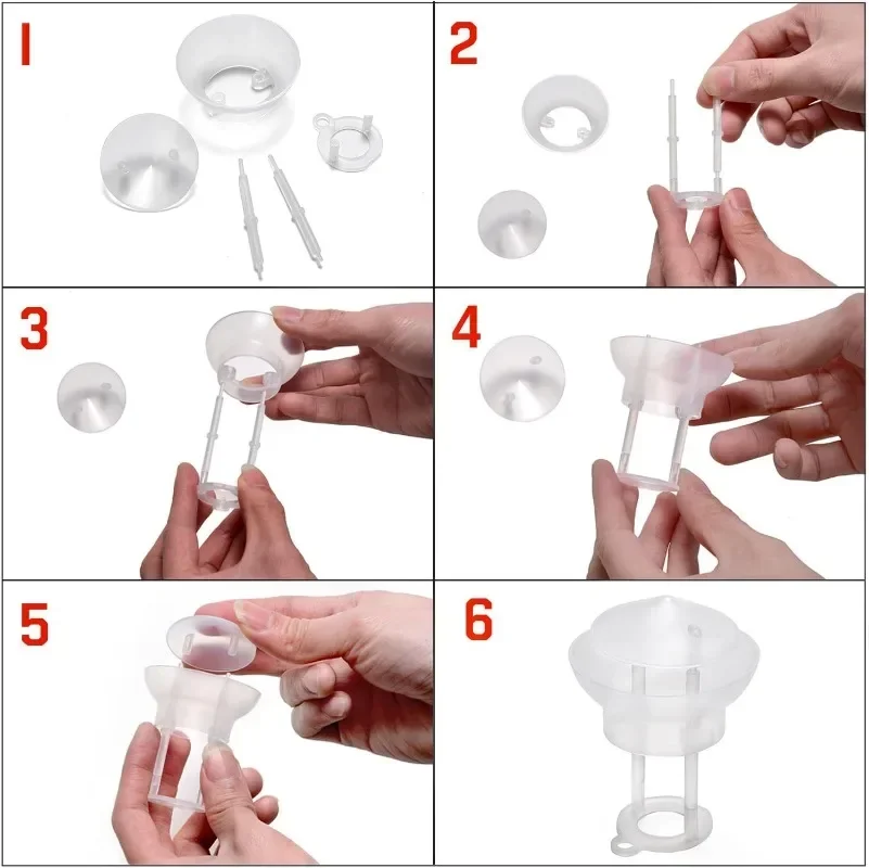 Ultrasonic Atomizer Mist Maker Mister Fogger Water Fountain Pond Aquarium Fish Tank Fog Machine Humidifier with Splash Guard