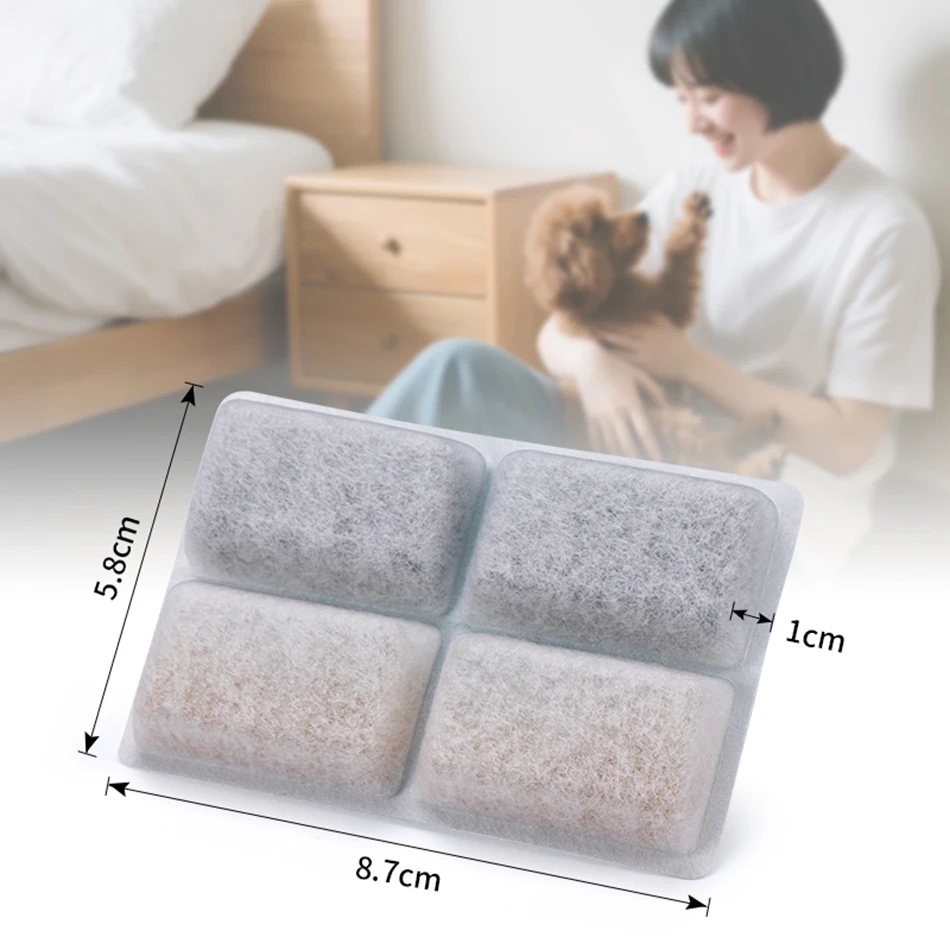 Cat Water Dispenser Filter Cartridge Pet Replacement Activated Carbon Filter Pet Care Accessory Multiple Filtration System