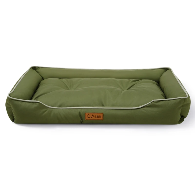 Winter Dog Bed-Dog Sofa Beds for Dogs,Foam Pet Couch Bed with Washable Removable Cover,Waterproof Lining and Non-Slip Bottom