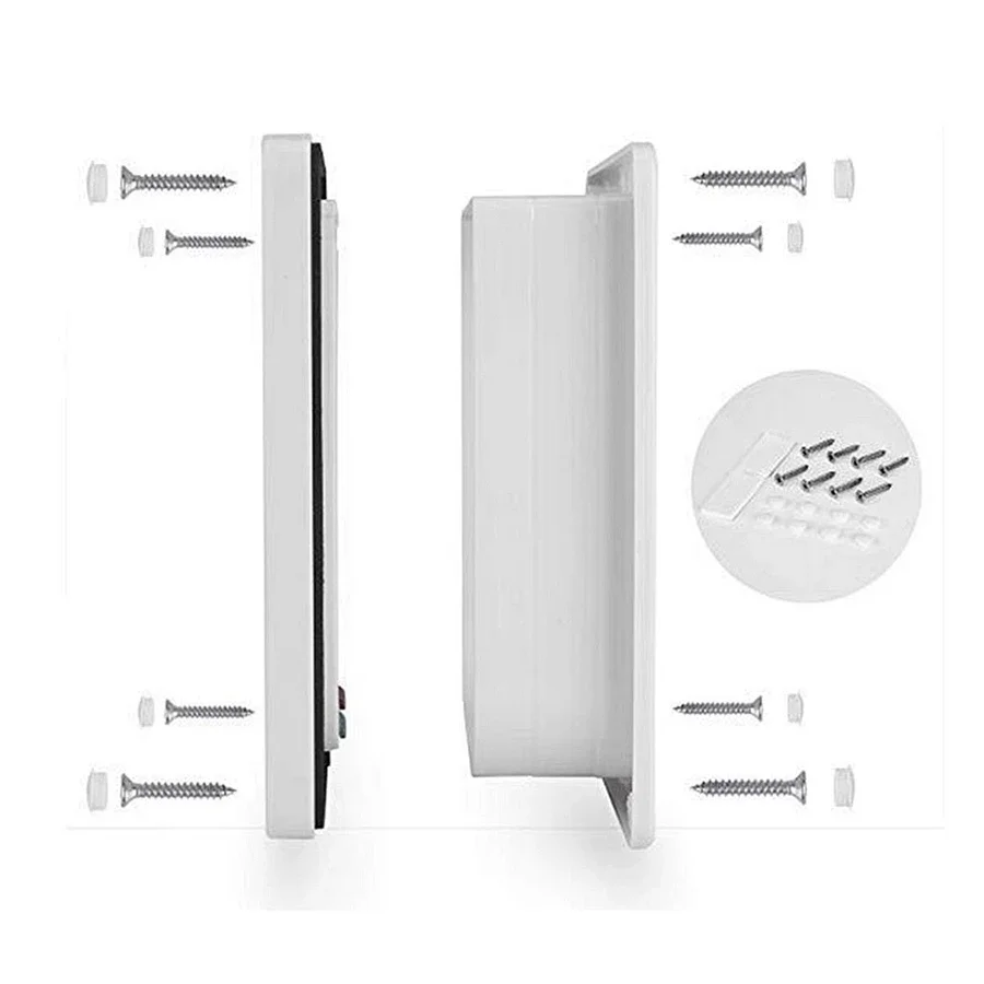 Weather Proof Cat Door 4 Way Locking for Cat up to 20 lbs for Interior Doors, Cabinet, Garage Doors 4 Sizes Pet Door