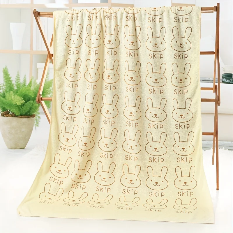 1pc Ultra Fine Fiber Super Absorbent Pet Bath Towel, Fast Drying, Soft and Comfortable Small To Large Dog and Cat Grooming Towel