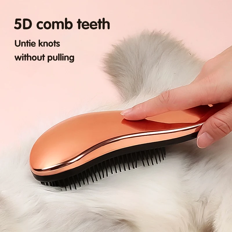 Dog Comb Pet Massage Comb Cat Hair Cleaning Artifact Combing Fluffy Princess Comb