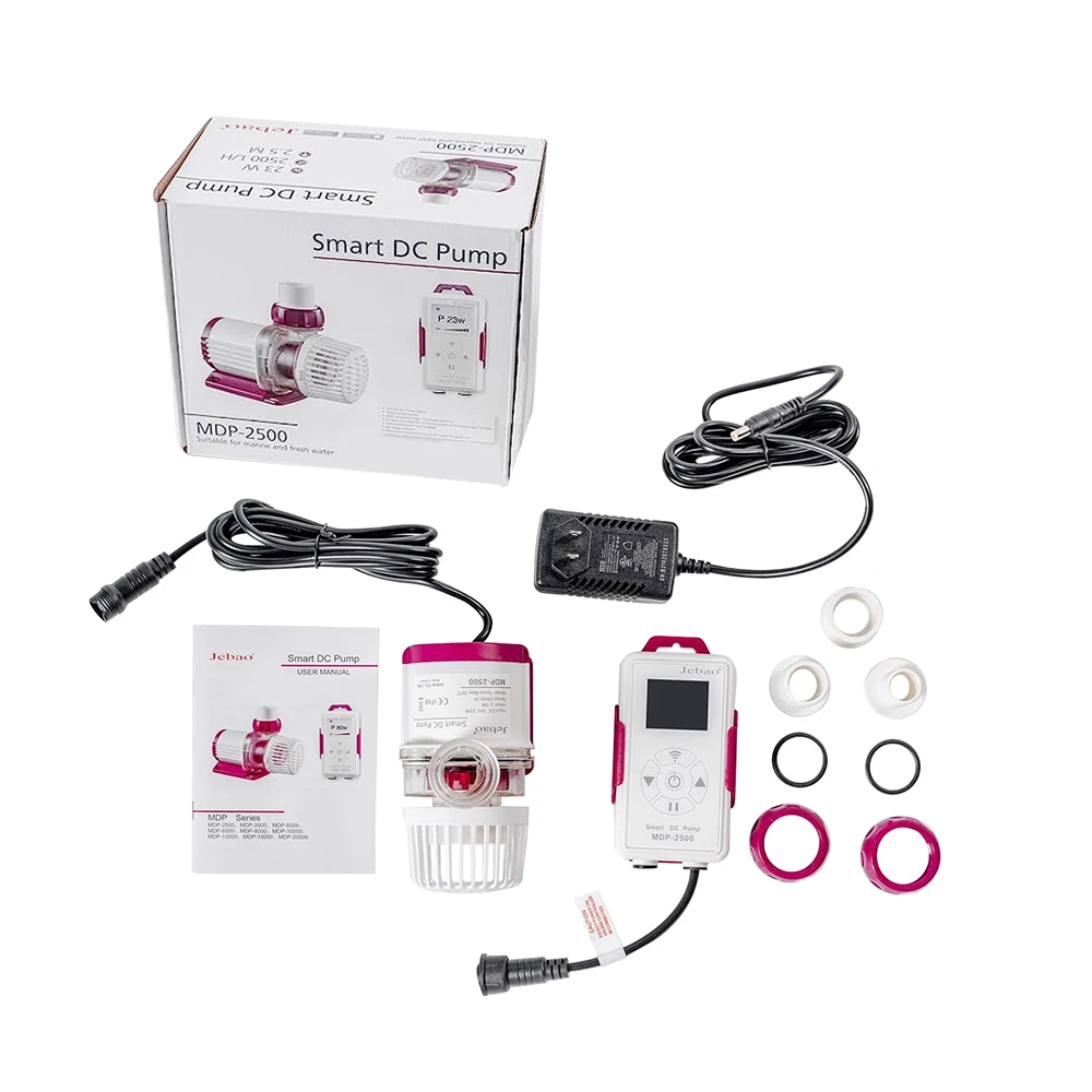Jebao Jecod MDP Series WiFi App Control Smart DC Aquarium Fish Tank Circulation Return Pump with LCD Display Controller