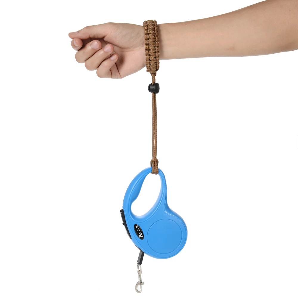 Hand Free Dog Leash Anti-Fall Wrist Strap Adjustable Wristband For Retractable Puppy Traction Rope Chihuahua Yorkie Accessories
