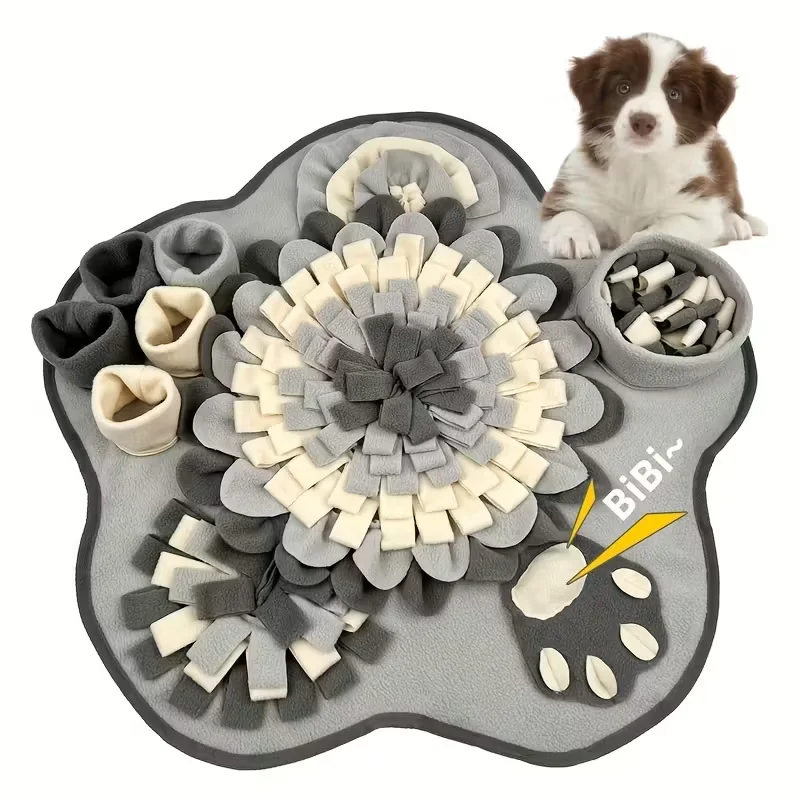 [Interactive Snuffle Mat] Durable Polyester KM-P Interactive Snuffle Mat for Dogs - Slow Feeder & Foraging Skill Toy