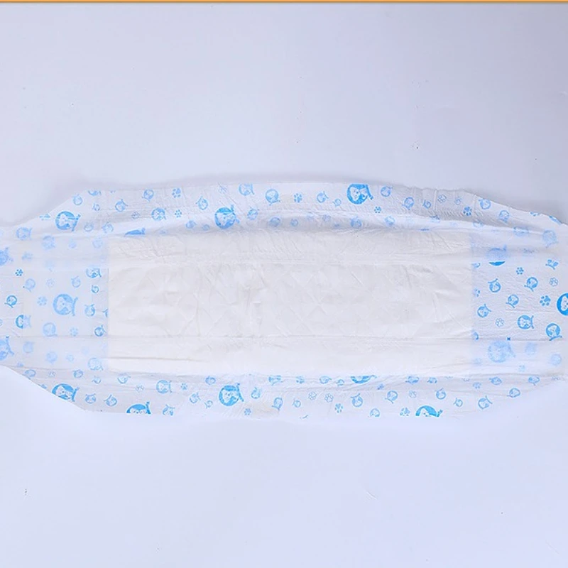 10Pcs/12Pcs Dog Diapers Males Females Disposable Nappies Pants Physiological Underwear Adjustable Leakproof Safety Pants