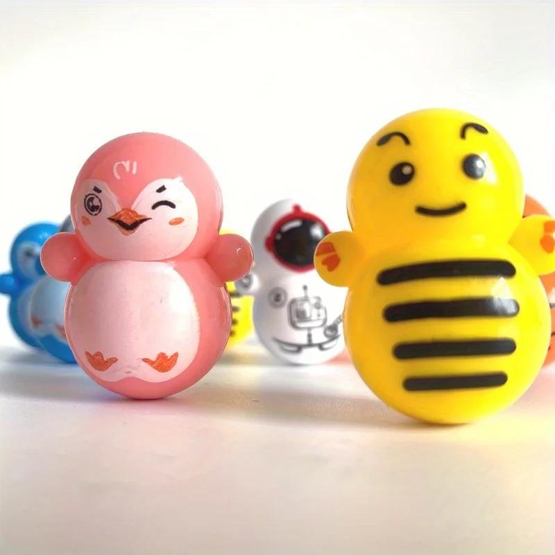 3-100 pcs of Cat Rolling Toys Diverse Styles Interactive Play and Exercise Equipment Durable Plastic Material