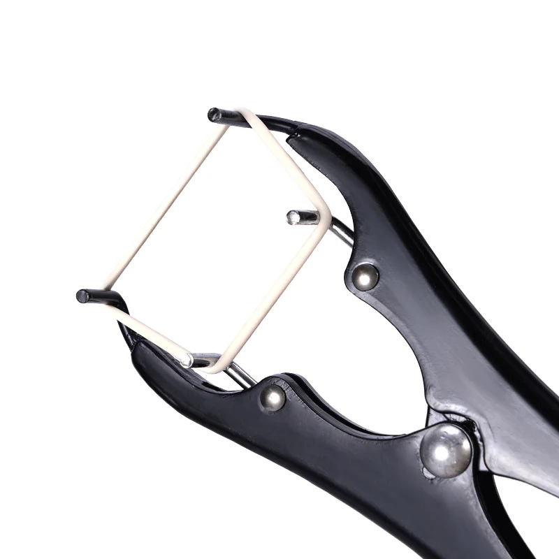 Livestock Goat Pig Castration Forceps Expansion Clamp Elasticity Rubber Castration Rings Farm Animal Bloodless Broken Tail Plier