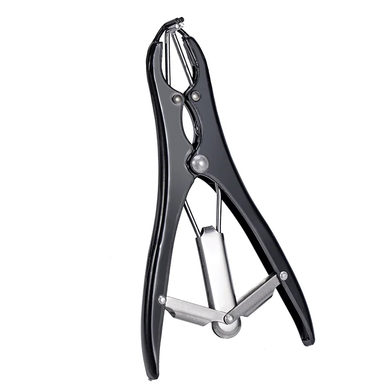 Livestock Goat Pig Castration Forceps Expansion Clamp Elasticity Rubber Castration Rings Farm Animal Bloodless Broken Tail Plier