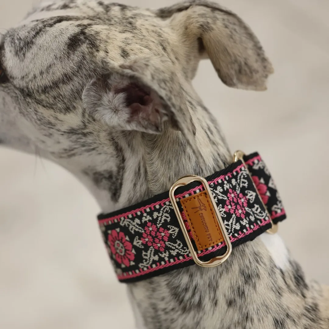 Martingale Dog Collar Hens / Greyhound Collar/ Iggy Collar/ Lurcher Collar/ Whippet Collar/ Galgo Collar