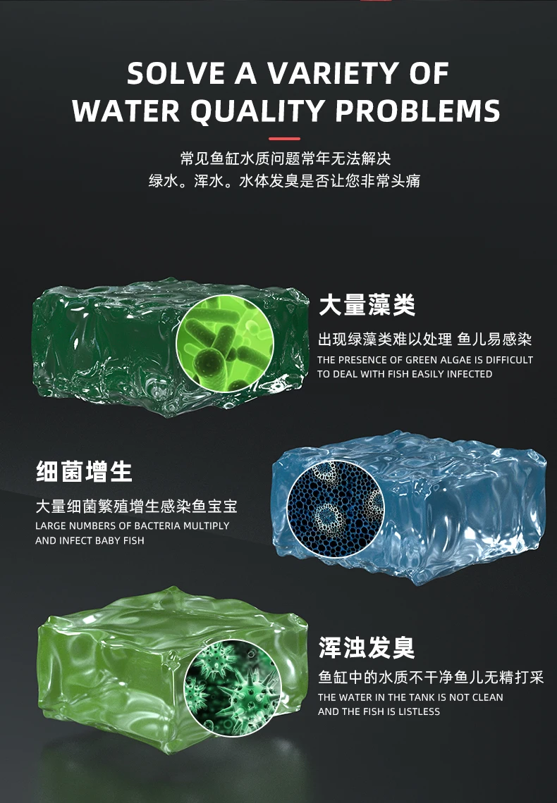 110-220V Timing Aquarium UV Sterilizer UV Lamp for Aquarium Fish Tank Lamp Diving Sterilization Lamp Fish Pond Aquarium UV