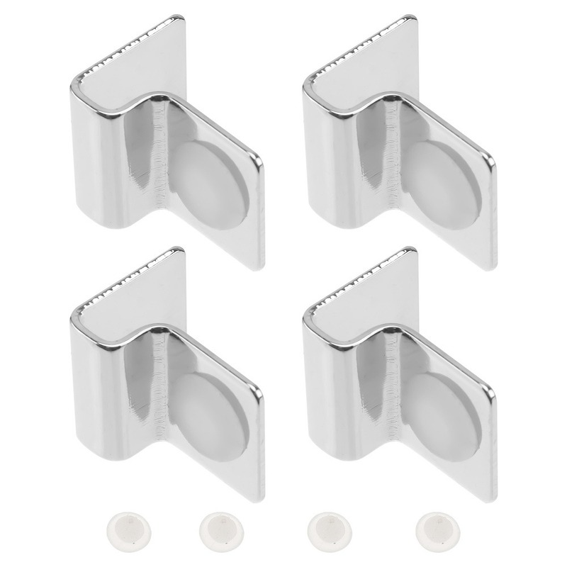4Pcs Stainless Steel Aquarium Fish Tank Glass Cover Support Non-Slip Holders Aquarium Accessories Universal Lid Clips 5-19mm