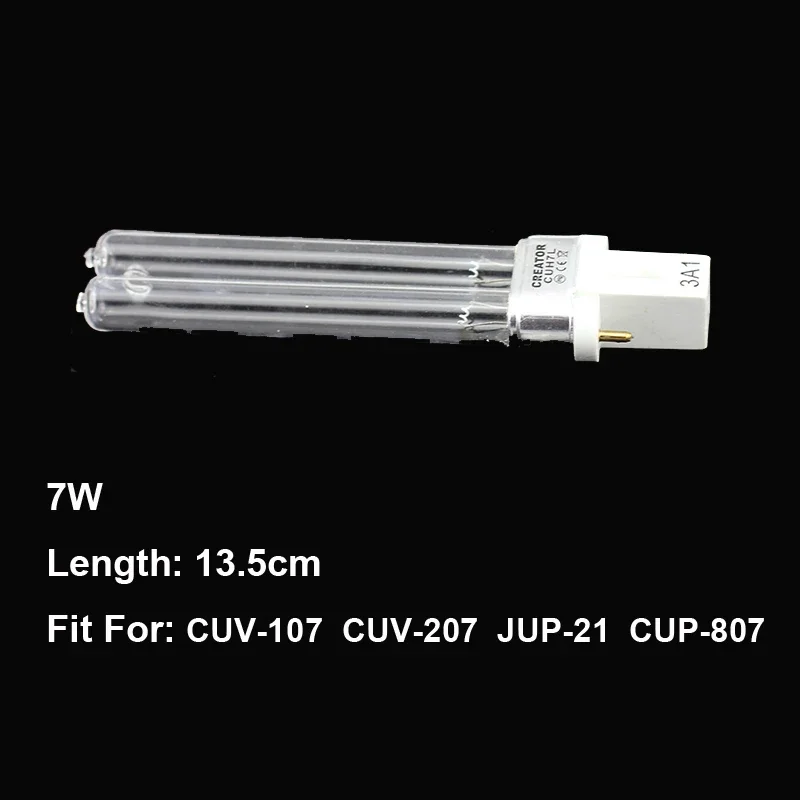 3W/5W/7W/9W/10W/13W Filter Accessories Spare Parts UV Germicidal Lamp Bulb