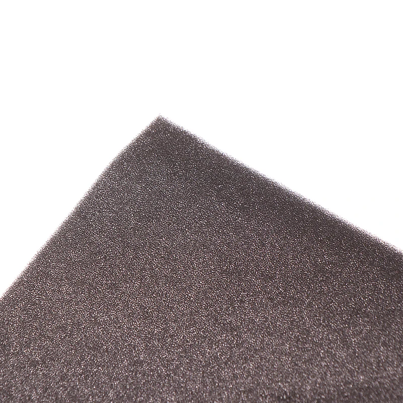 Fish Tank Filter High Density Activated Carbon Foam 60*50*0.3cm Universal Carbon Filter Sponge Foam Filter Black