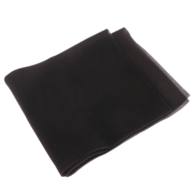 Fish Tank Filter High Density Activated Carbon Foam 60*50*0.3cm Universal Carbon Filter Sponge Foam Filter Black