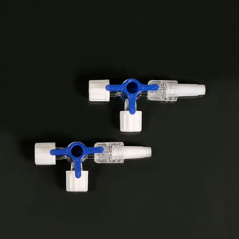 10pcs/30pcs/50pcs/100 Pet Medical EO Sterile 3 Way Tube Connector Stopcock With Luer Lock Valve Three Way Stop Cock Of Hospital