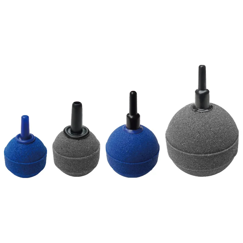 5 Pcs Aquarium Round Air Stones Mineral Bubble Diffuser Fish Tank Air Stones Suitable For Aquarium Pond Oxygen Pump Accessories