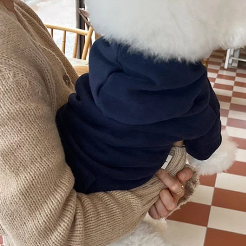 Warm Dog Hoodies Soft Fleece Pet Clothes for Small Medium Dogs Comfortable Puppy Clothes Yorkshire Chihuahua Costumes Pet Supply