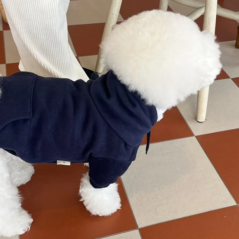 Warm Dog Hoodies Soft Fleece Pet Clothes for Small Medium Dogs Comfortable Puppy Clothes Yorkshire Chihuahua Costumes Pet Supply