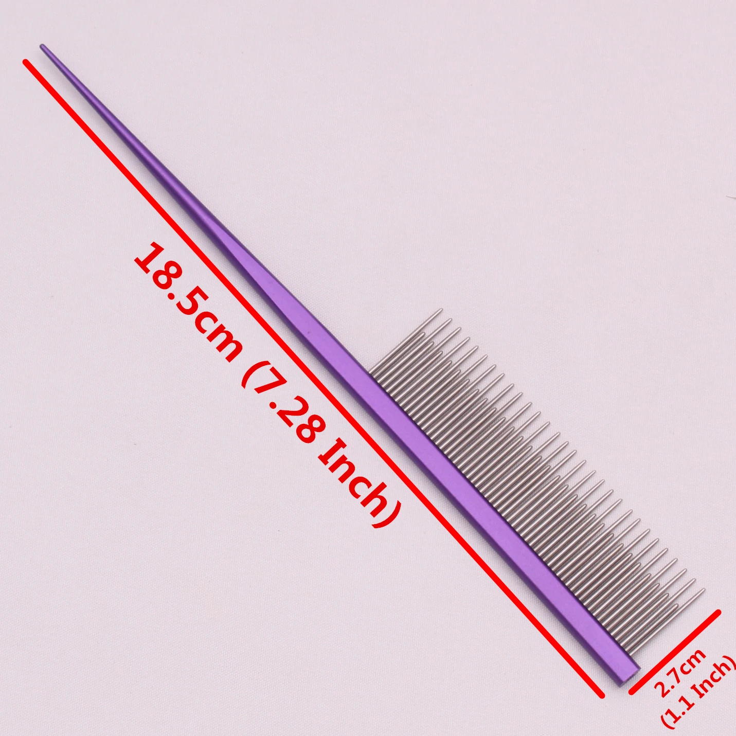 Pet Grooming Combs Aluminum Alloy Brush For Dogs Boundary Knot Massage Tools Professional Salon Cat Hair Cleaning Crescent 7900#
