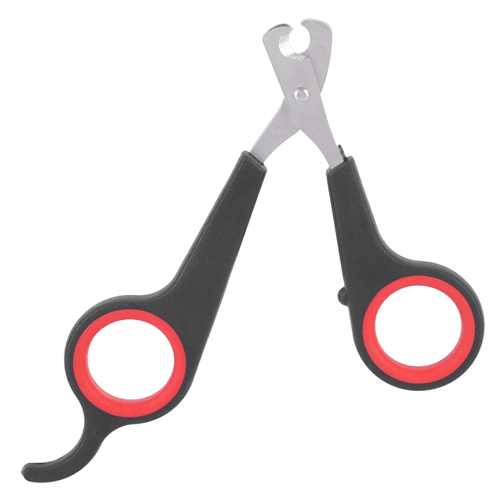 Bird Nail Clipper Parrot Nail Scissors Pet Bird Parrot Small Animals Accessory Grooming Tool Nail Scissors Clipper Black and Red