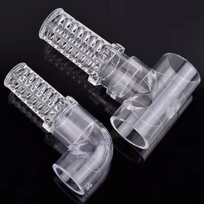 1/2/5Pcs Transparent Acrylic Pervious Flower Basket Mesh Cover 20/25mm Aquarium Fish Tank Water Inlet Fence Water Pump Filter