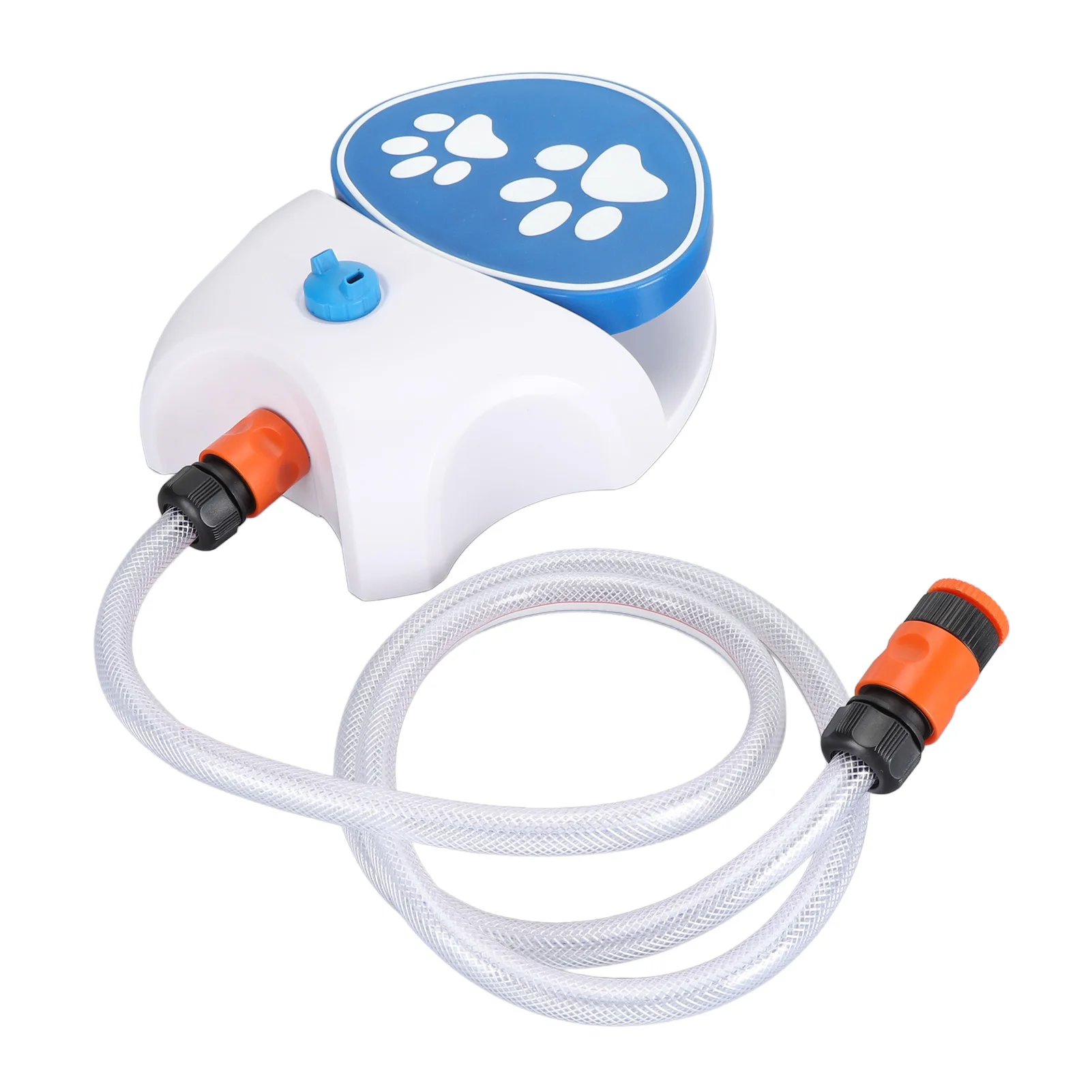 Outdoor Dog Water Dispenser Paw Activated Simple Use Easy Connection Step On Dog Water Fountain with Hose for Lawn for Pets