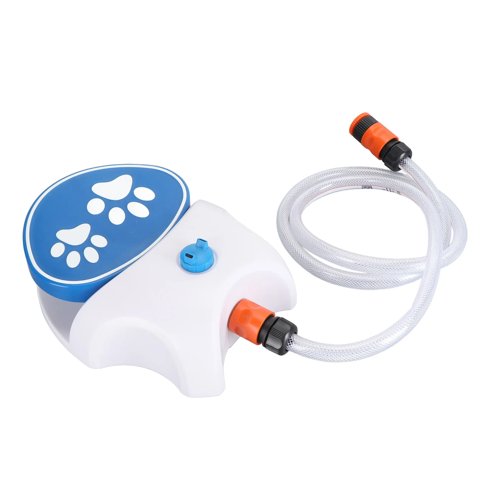Outdoor Dog Water Dispenser Paw Activated Simple Use Easy Connection Step On Dog Water Fountain with Hose for Lawn for Pets