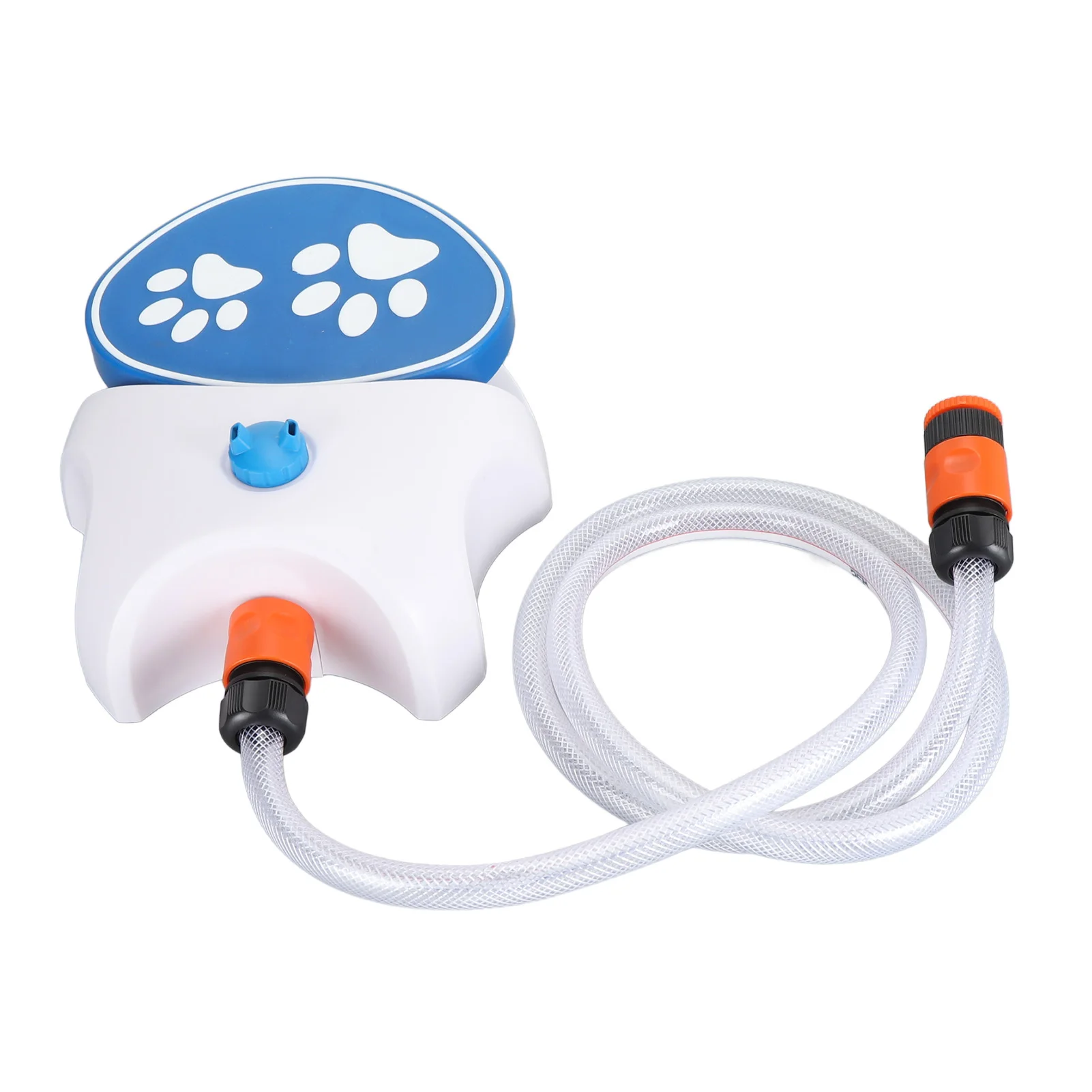Outdoor Dog Water Dispenser Paw Activated Simple Use Easy Connection Step On Dog Water Fountain with Hose for Lawn for Pets