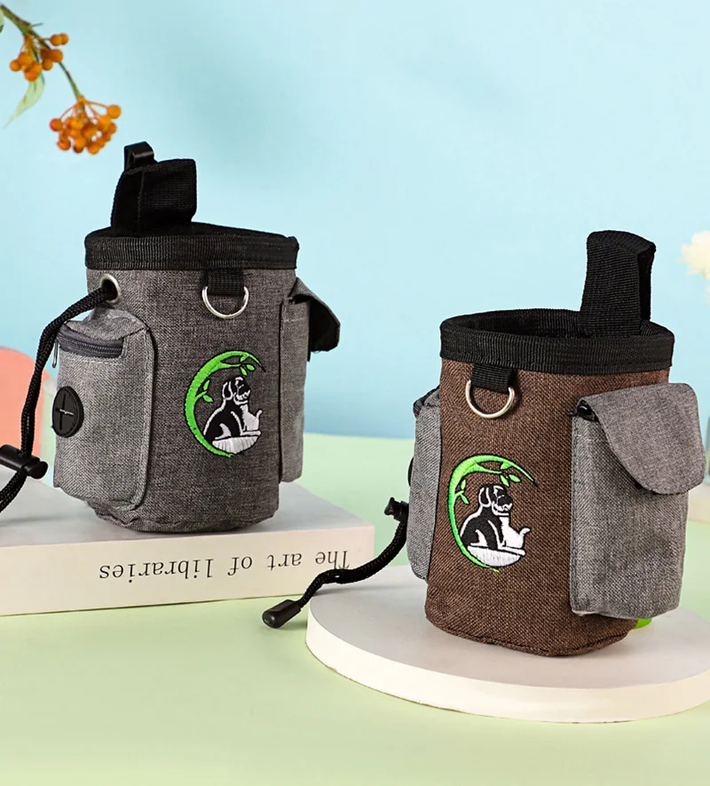 Portable Pet Training Waist Bag Puppy Training Treat Outdoor Puppy Reward Waist Bag Pet Snack Food Container Dog Accessories