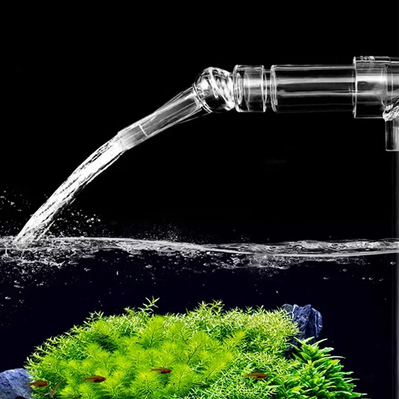 1Pc Fish Tank Pump Duckbill Nozzle Adjustable Aquarium Filter Pump Rotating Water Outlet Return Pipe Connector Plumbing Fittings