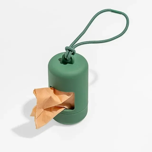 Dog Poop Bag Carrier Portable Pet Waste Bag Dispenser Luxury Stylish Dog Garbage Holder Dispensers Cleaning Supplies