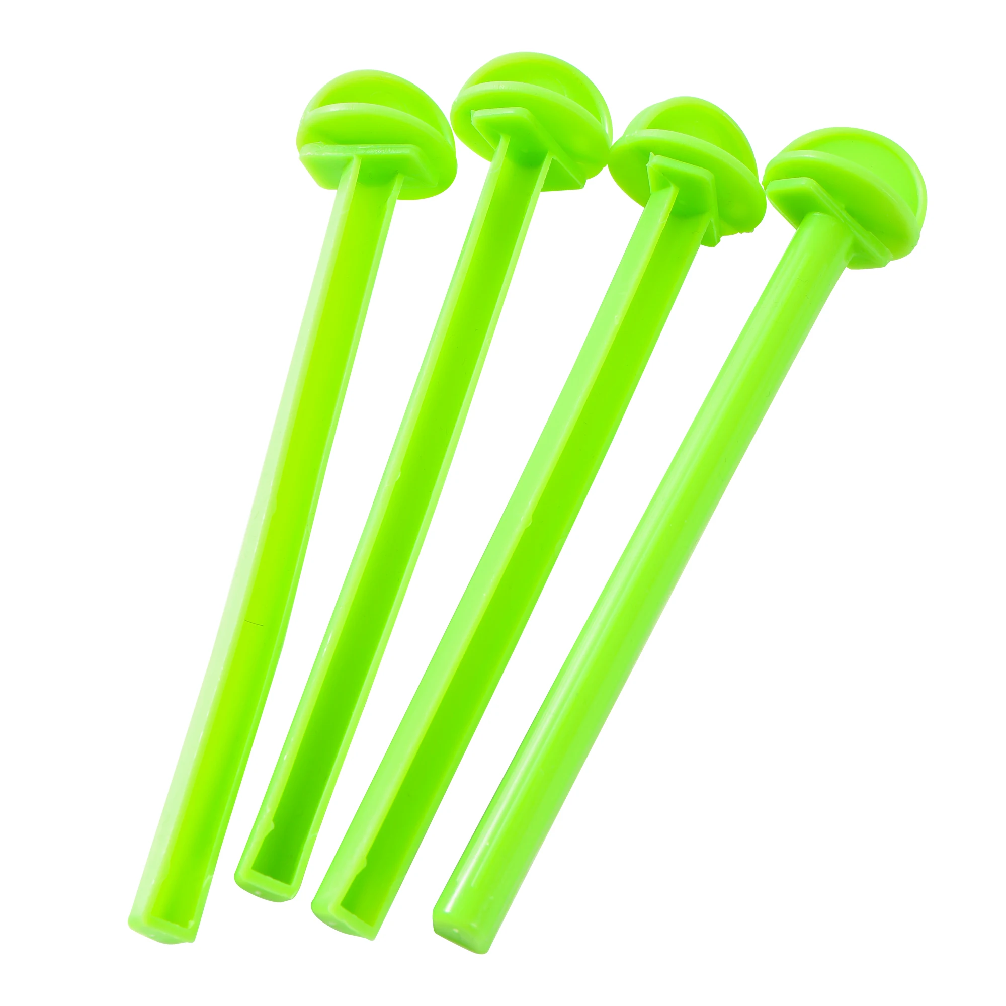 10 Pcs Bird Standing Stick Perch Parakeet Cage Accessories Biting Sticks Parrot Plastic Bird Perch Toy Random Color