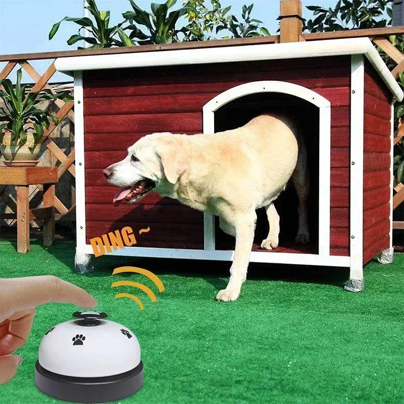 Smart Dog Training Bell Teach Dog To Ring for Food Interactive Toy Non Toxic Lightweight Easy Press Vibrant Color Pet Feeder
