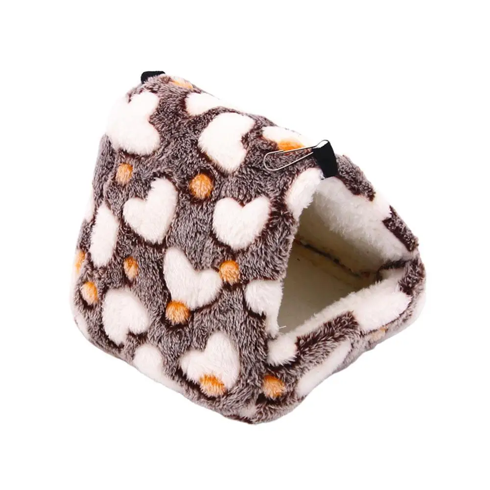 Warm Hamster House Soft Beds And Houses Rodent Cage For Hamster Hedgehog Squirrel Rats Cotton Guinea Pig Accessories Animal