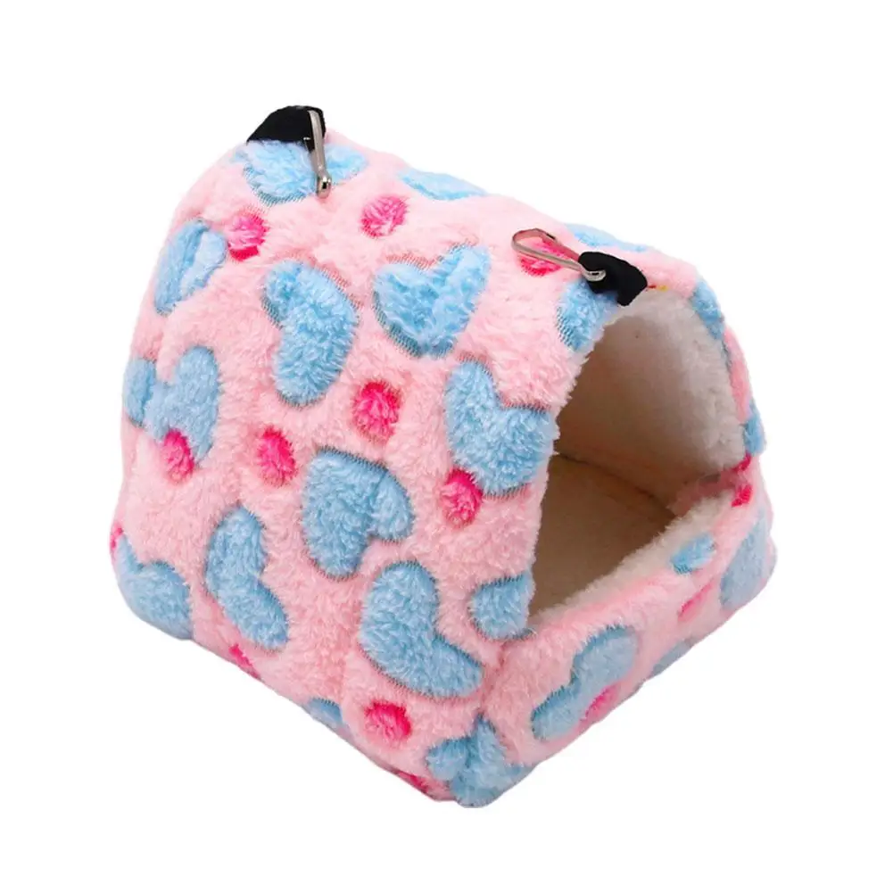 Warm Hamster House Soft Beds And Houses Rodent Cage For Hamster Hedgehog Squirrel Rats Cotton Guinea Pig Accessories Animal